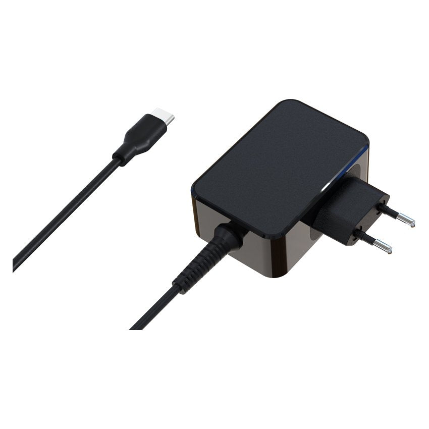 Lc-Power Lc-Nb-Gan-45-C Cargador De Dispositivo Móvil Portátil Negro Corriente Alterna Interior