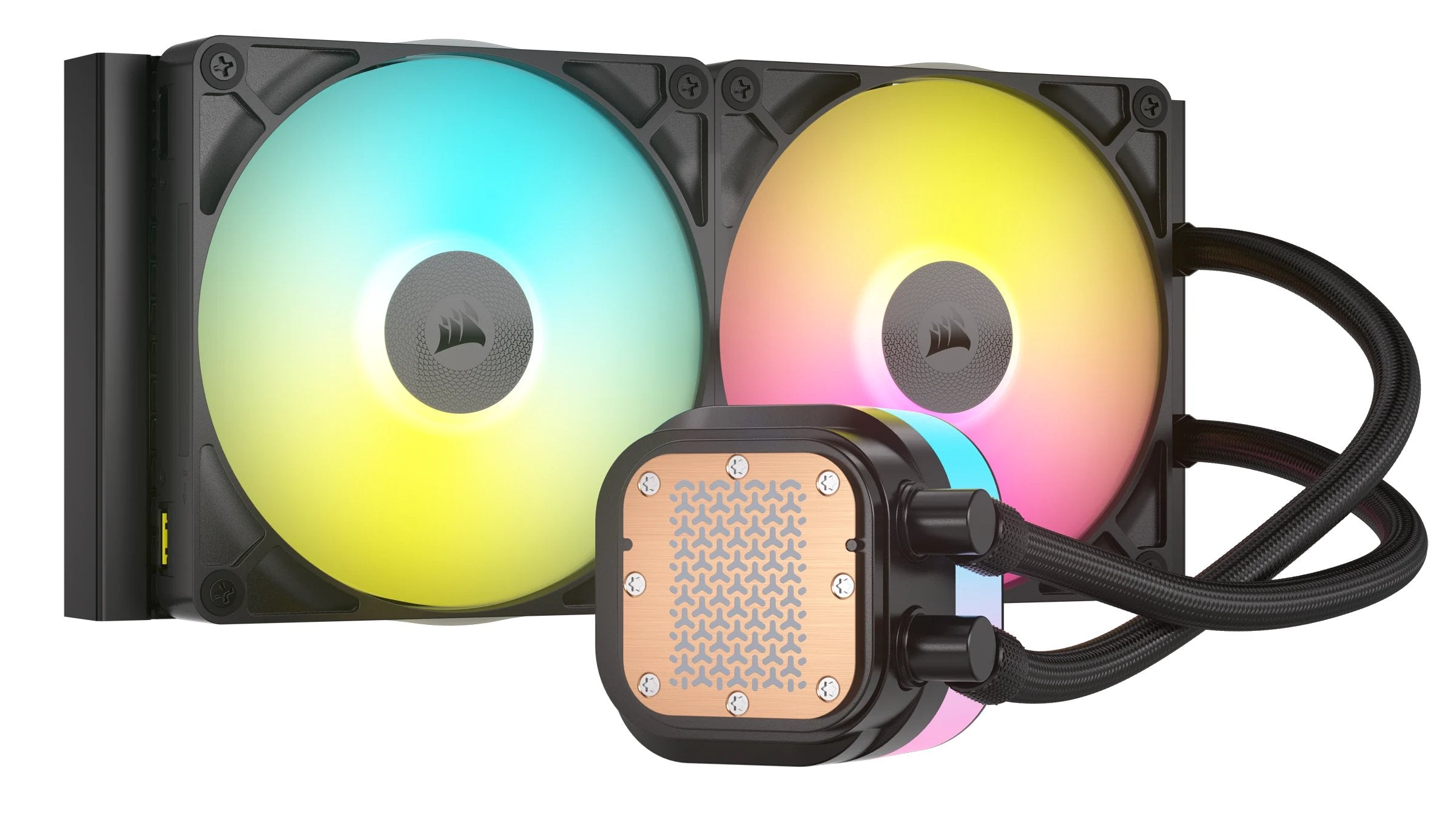 EAN 0840006685425 - Corsair iCUE LINK TITAN RX RGB Procesador Sistema de refrigeración líquida todo en uno 14 cm Negro 1 piez imagen 2