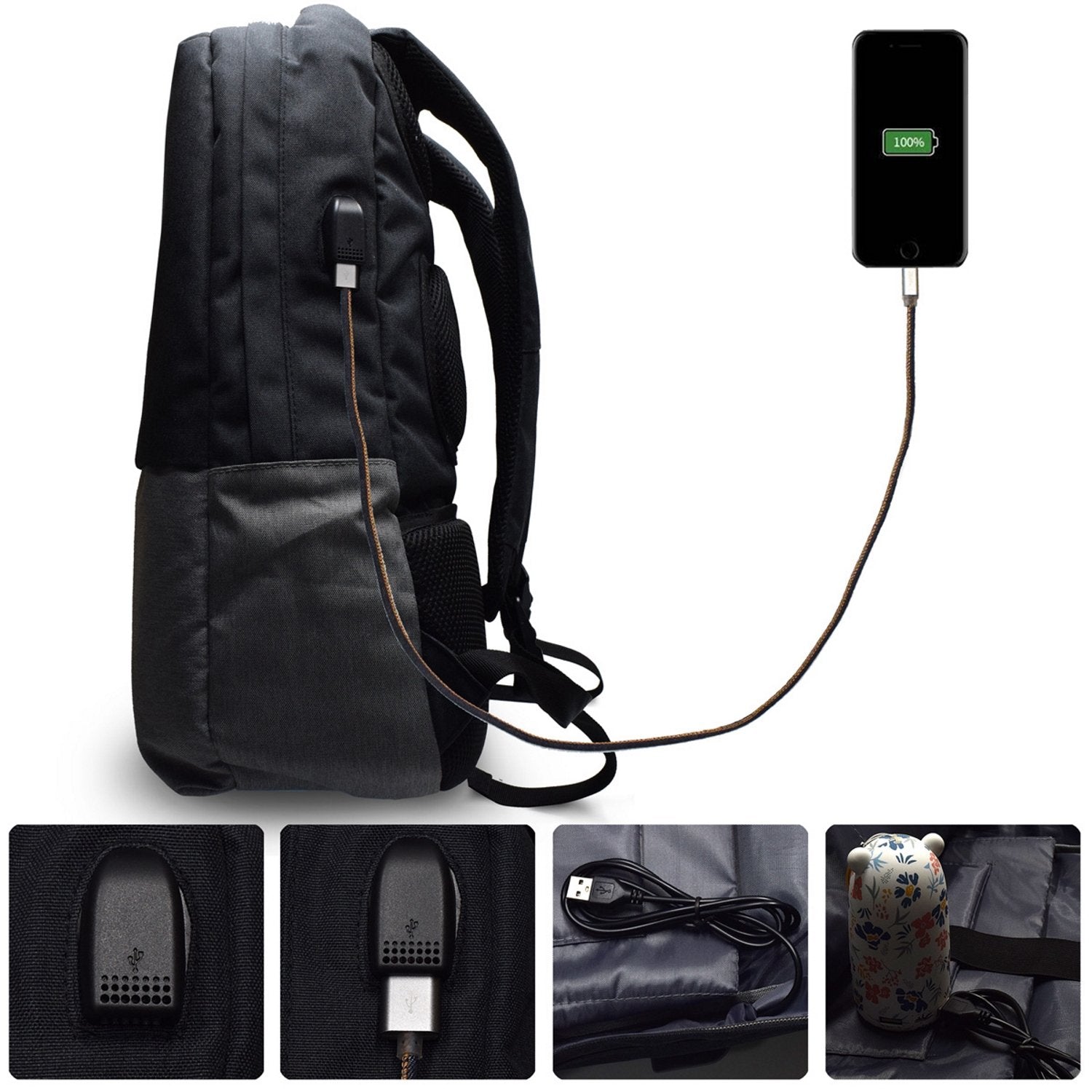 EAN 8054392612794 - Ewent EW2529 maletines para portátil 43,9 cm (17.3") Mochila Negro imagen 2