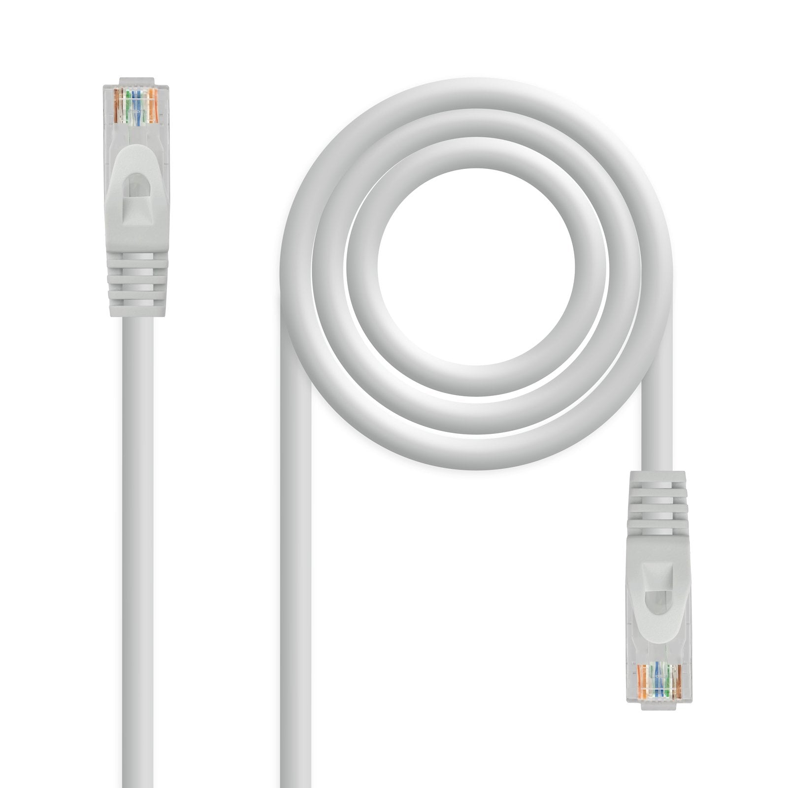 Nanocable Cable De Red Rj45 Lszh Cat.6a Utp Awg24 10m - Gris