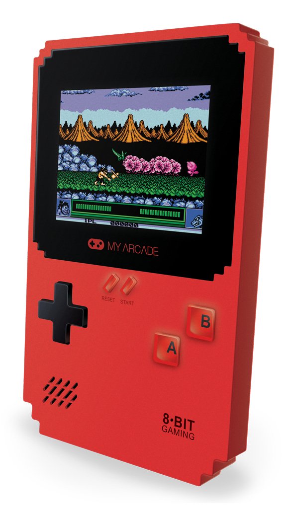 EAN 0845620032013 - dreamGEAR PIXEL CLASSIC Rojo Gamepad Digital imagen 1