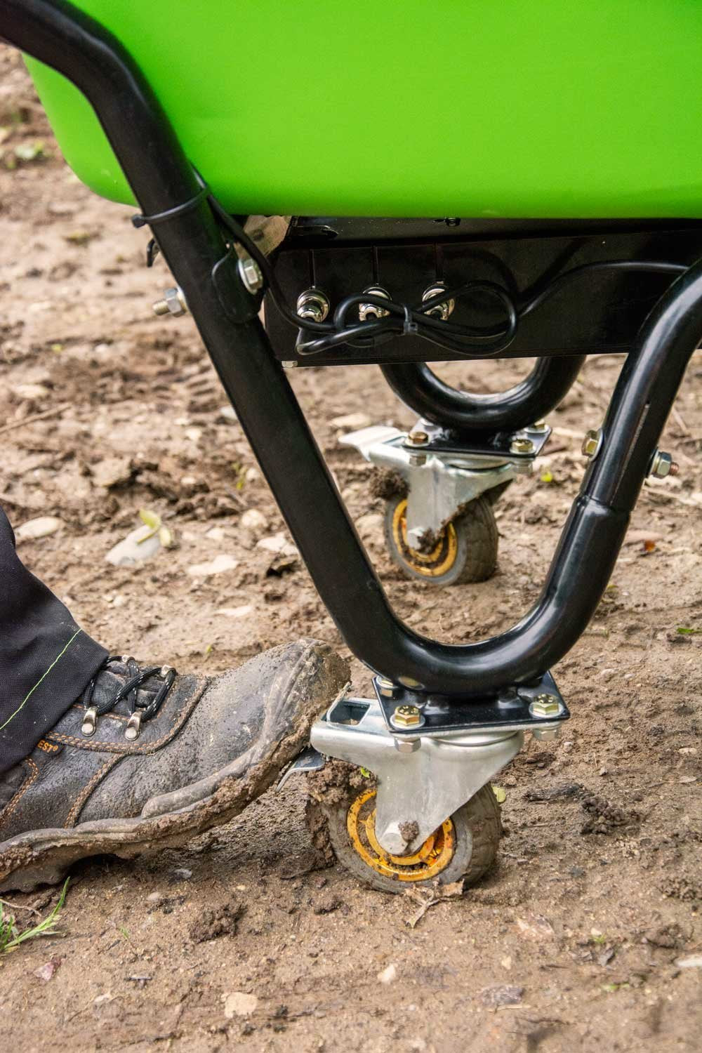 Zipper Zi-Ewb500li Carretilla Carro De Jardín Eléctrico