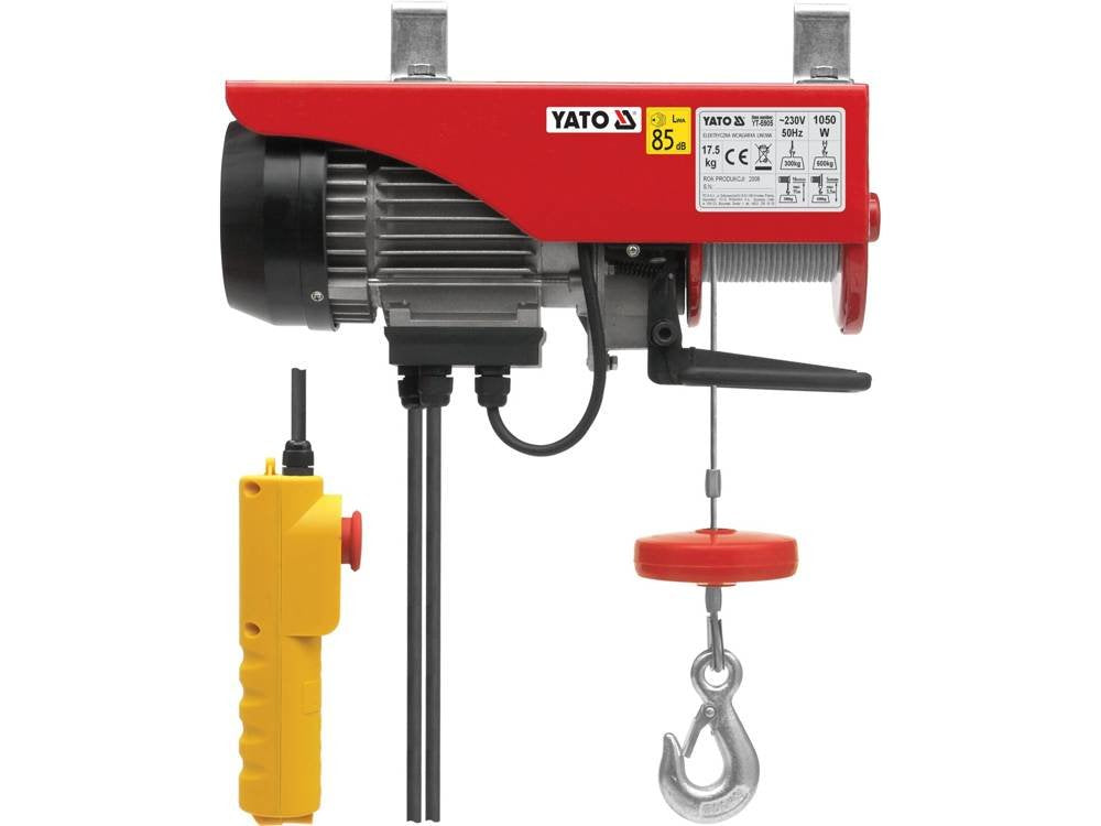 EAN 5906083959059 - Yato YT-5905 polipasto eléctrico 1050 W 12 m 300 kg imagen 1
