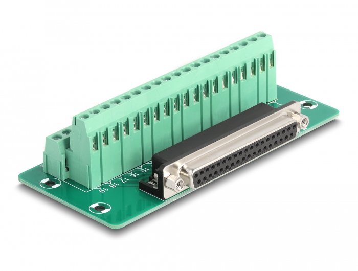 Delock D-Sub De 37 Pines Hembra A Terminal Din