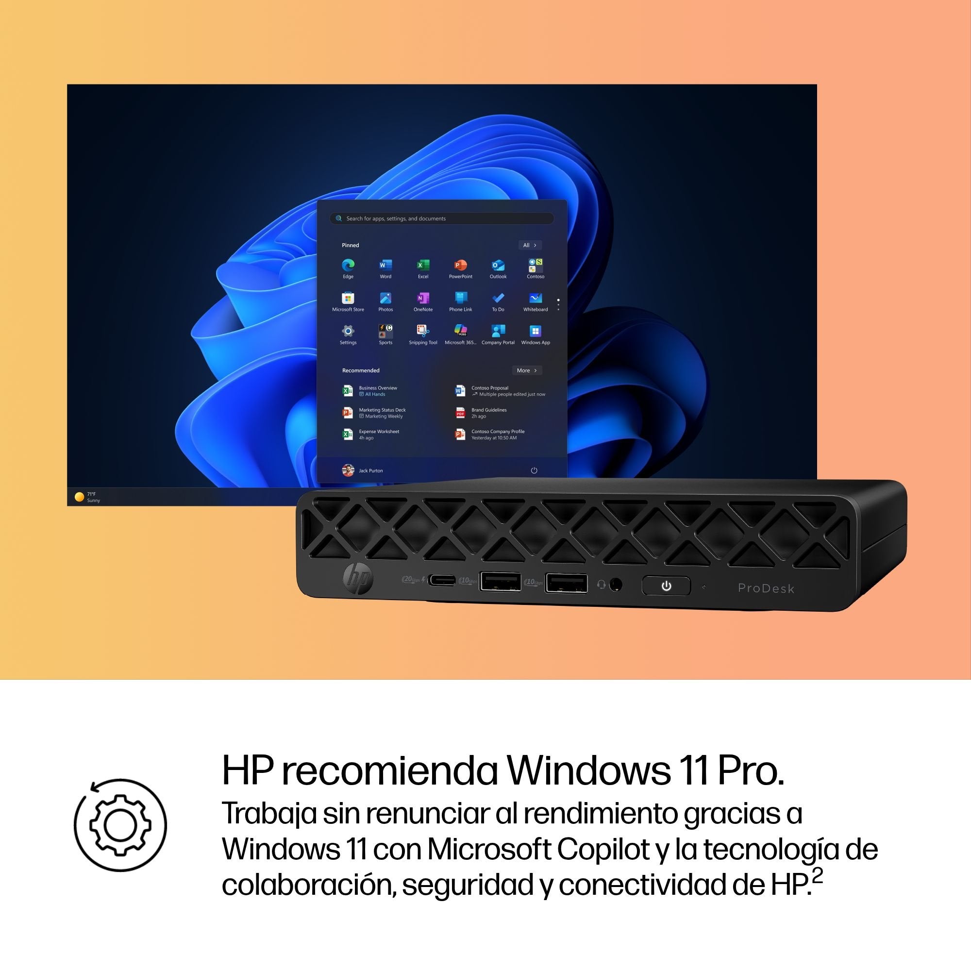 EAN 0199485673622 - HP ProDesk 4 G1i AI PC Intel Core Ultra 5 235T 16 GB DDR5-SDRAM 512 GB SSD Windows 11 Pro Mini PC Negro imagen 9