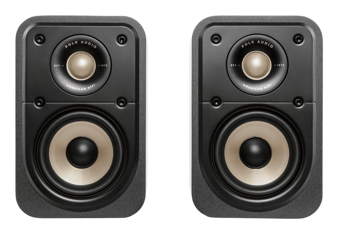 Polk Signature Elite Es10 Black Altavoces De Estantería