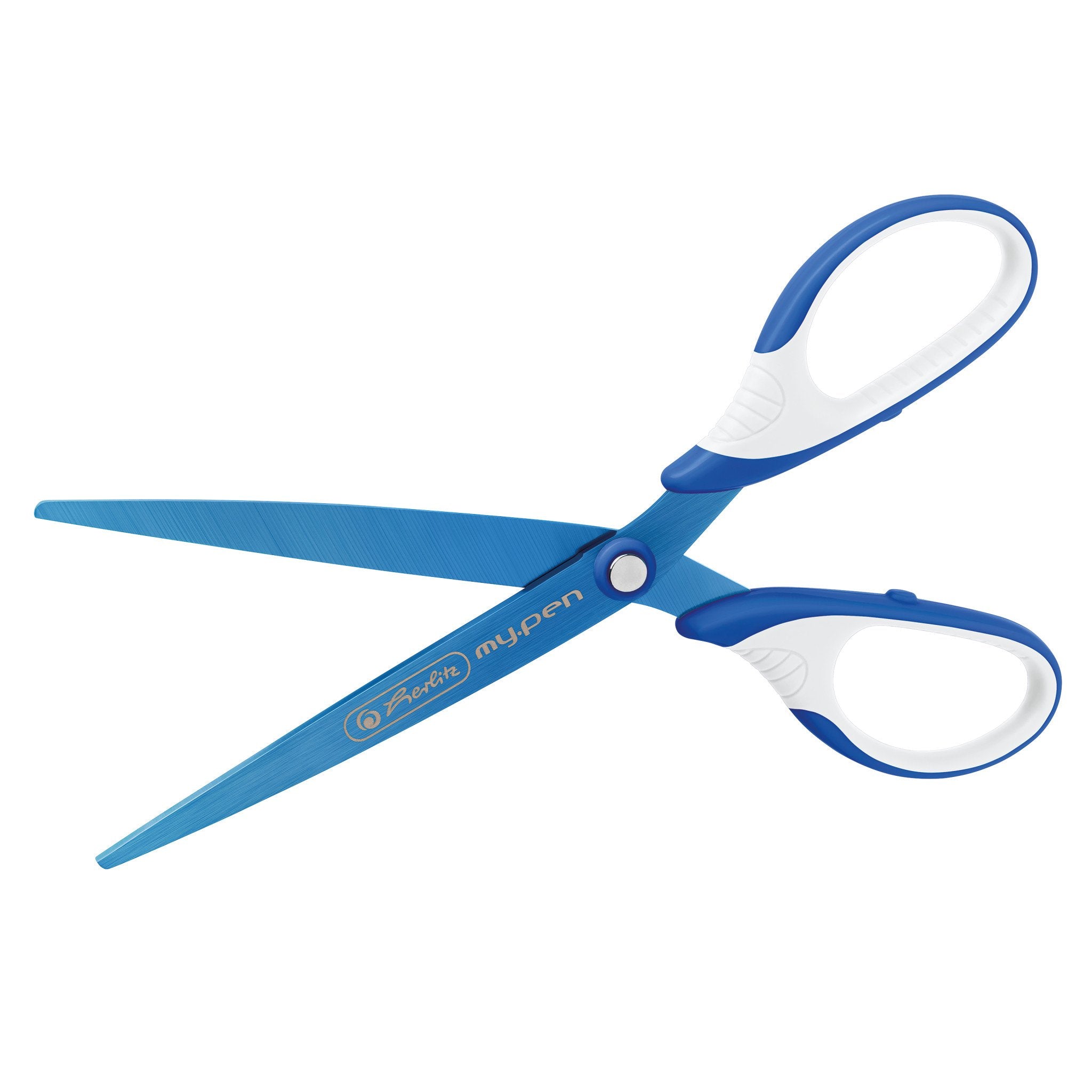 EAN 4008110375274 - Herlitz my.pen Corte recto Azul, Blanco imagen 4