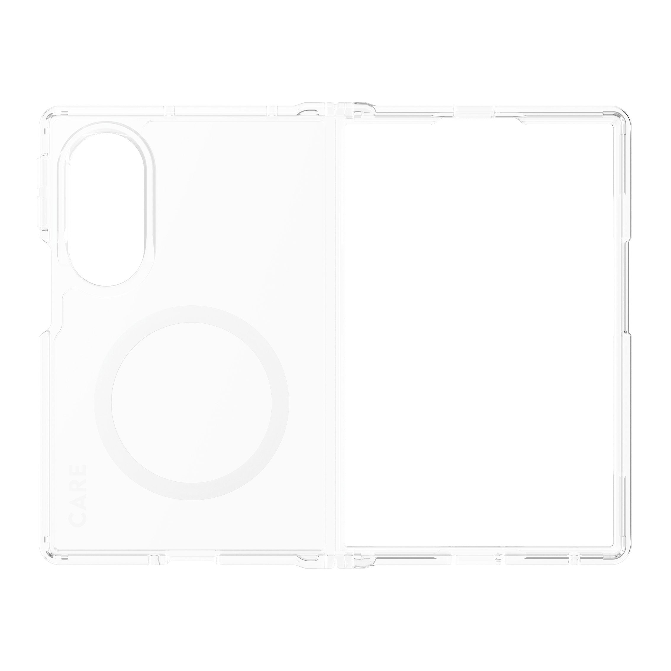 Panzerglass Care Urban Combat Case Transparentee W Blanco Qi Samsung Galaxy Z Fold8