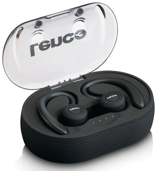 Lenco Epb-460bk Azultooth-Kopfhrer Mit Mikrofon. Schwarz