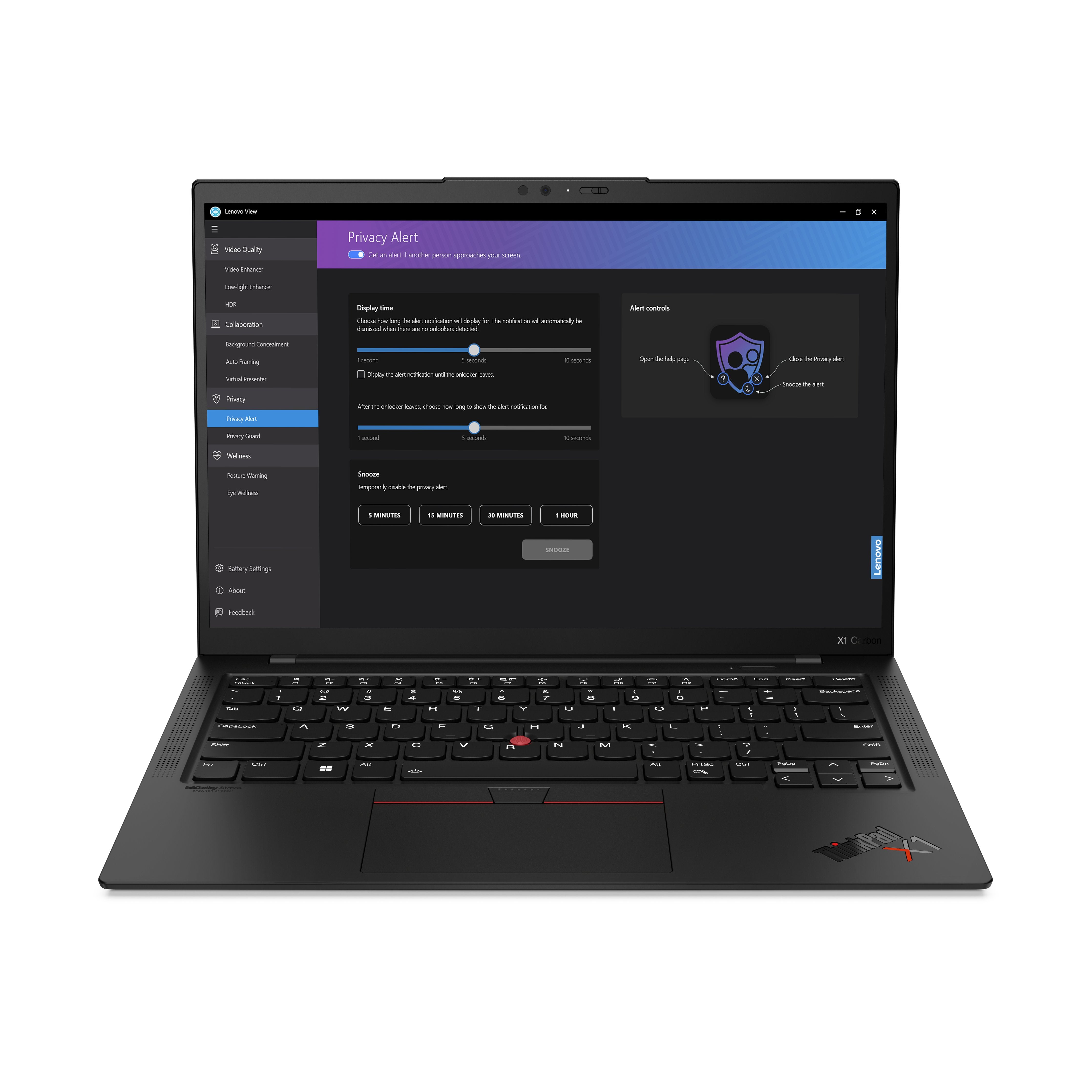 EAN 196804306377 - Lenovo ThinkPad X1 Carbon Gen 11 Intel® Core™ i5 i5-1335U Portátil 35,6 cm (14") WUXGA 16 GB LPDDR5-SDRAM imagen 3