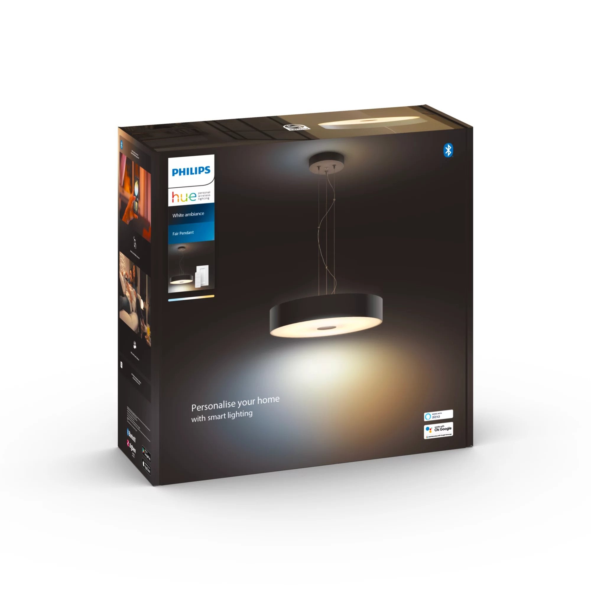 EAN 8719514341296 - Philips Hue White ambiance 8719514341296 iluminación inteligente Luz de suspensión inteligente Bluetooth/ imagen 3