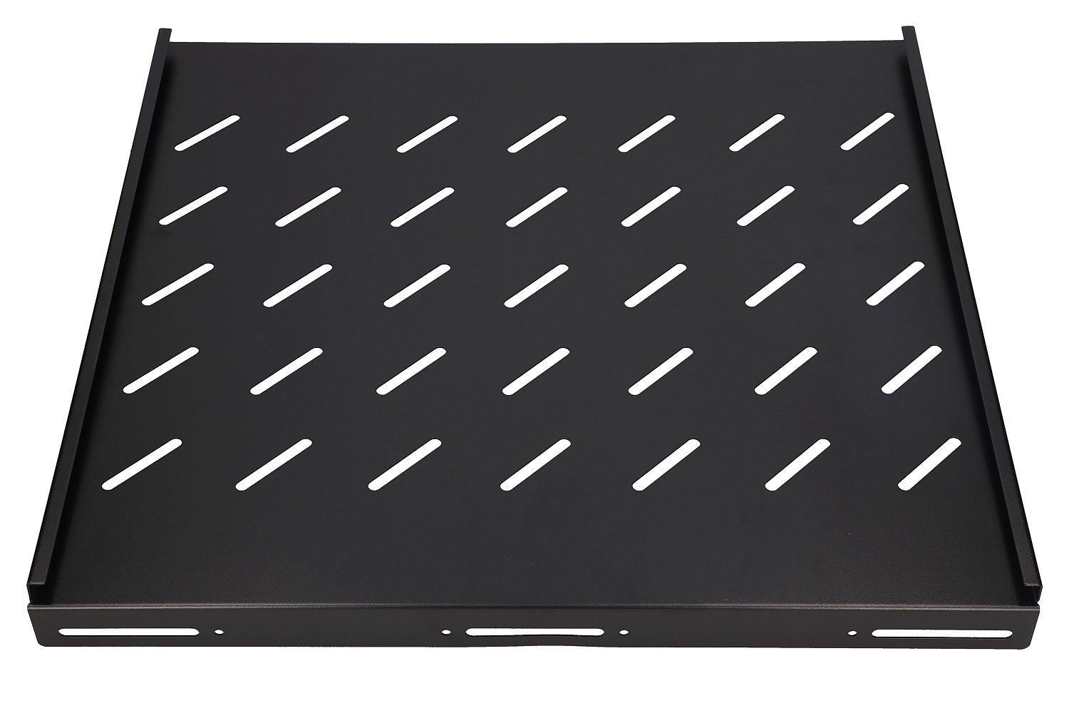 EAN 5902560368635 - Extralink FIXED SHELF FOR 800MM DEPTH CABINET,19\" 500MMX1U, BLACK Cajón metálico para rack imagen 2