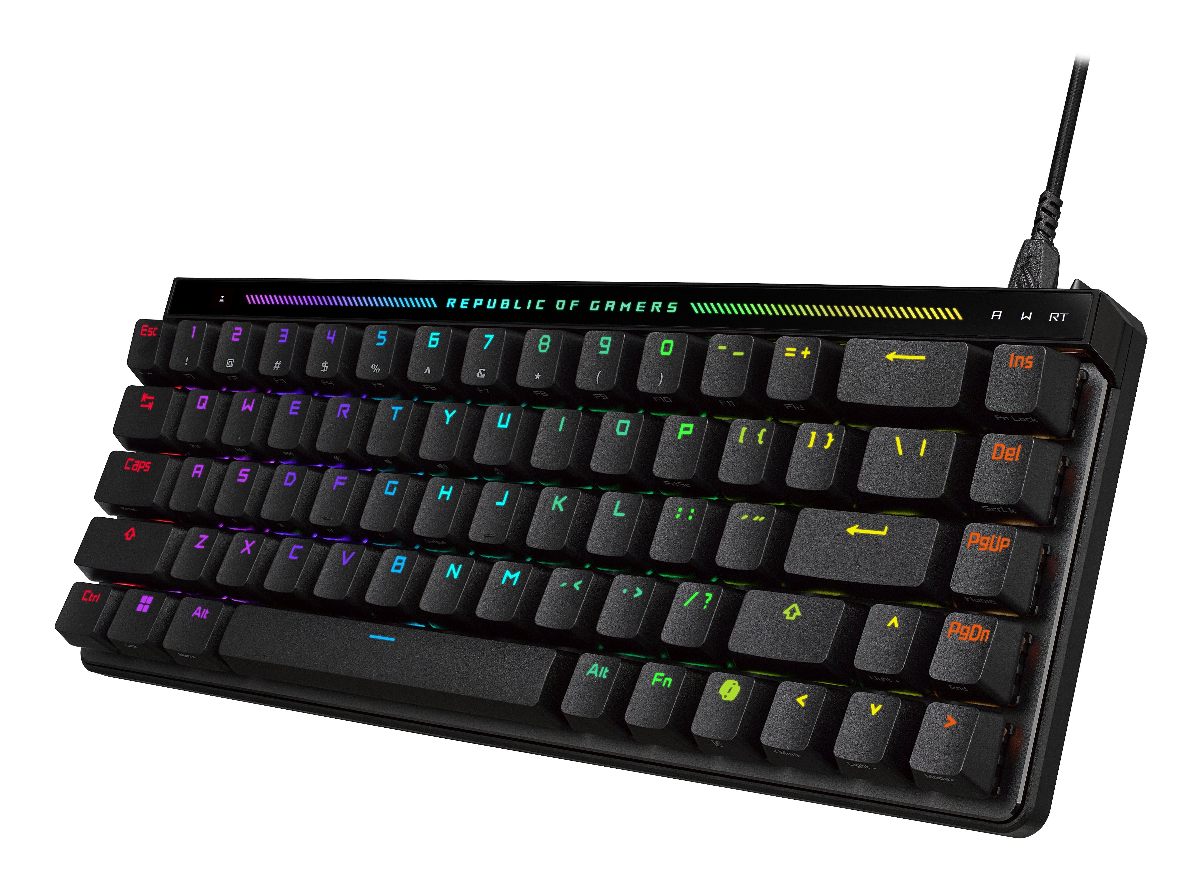 EAN 4711387651858 - ASUS ROG Falchion Ace HFX teclado Juego USB QWERTZ Alemán Negro imagen 5