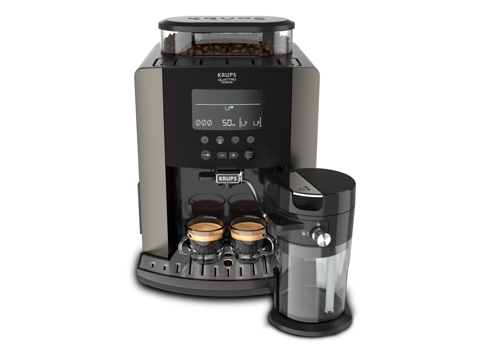 EAN 0010942225713 - Krups Arabica EA819ECH cafetera eléctrica Totalmente automática Máquina espresso 1,7 L imagen 3