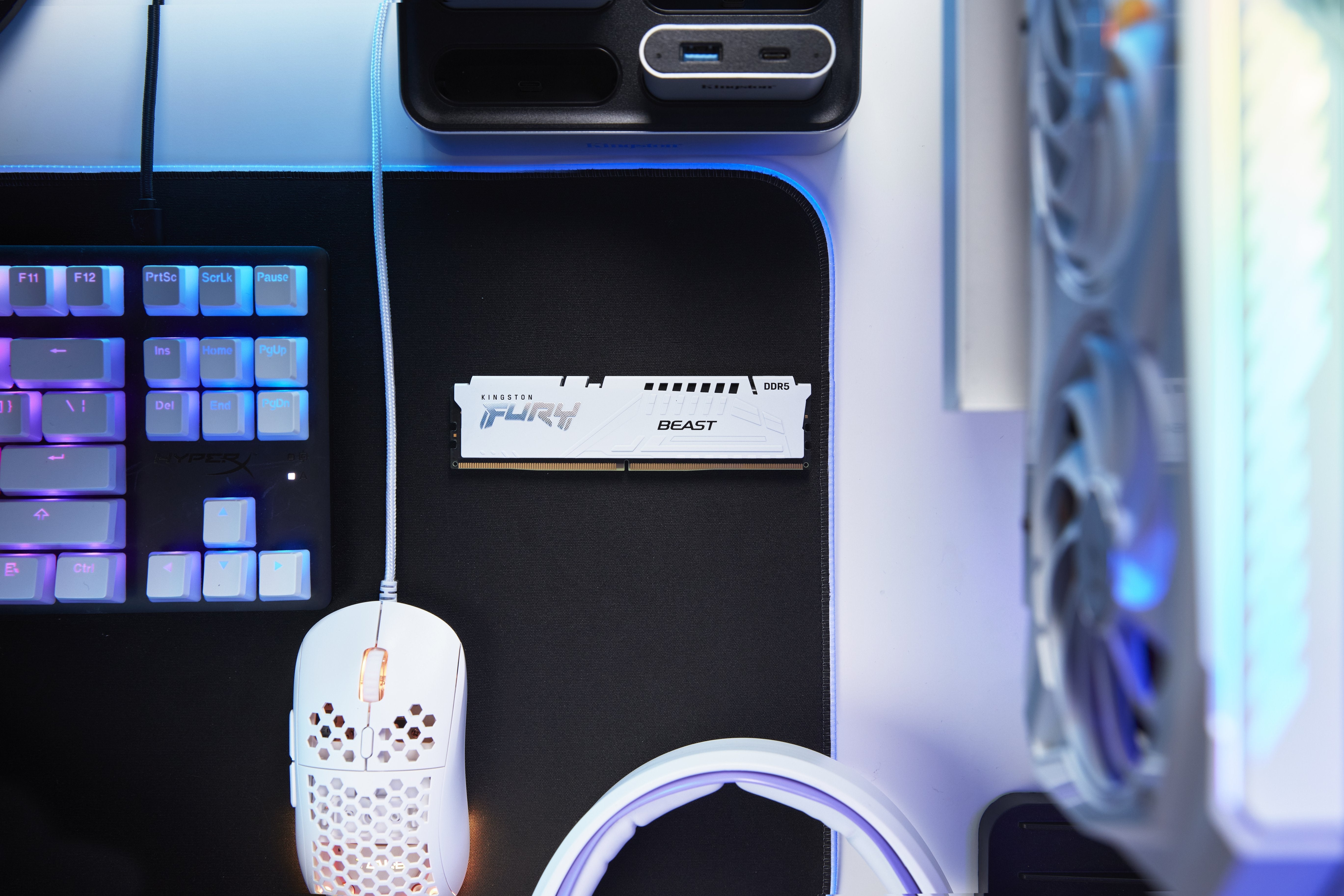 Memoria Kingston Fury Beast 16gb Ddr5 5200 Cl40 Kf552c40bw-16