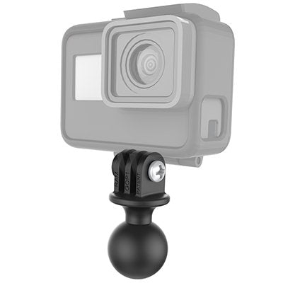 Ram Mounts Rap-B-202u-Gop1 Adaptador Universal Para Cámara Deportiva, Negro
