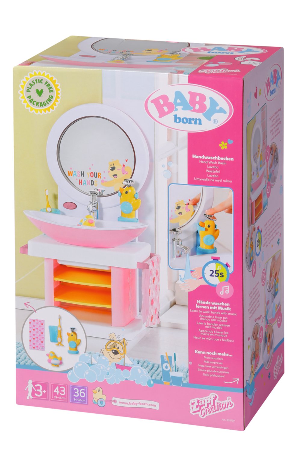 Muebles Para Muñecas Zapf Creation Baby Born® Bath Handwaschbecken, Puppenmöbel 832707
