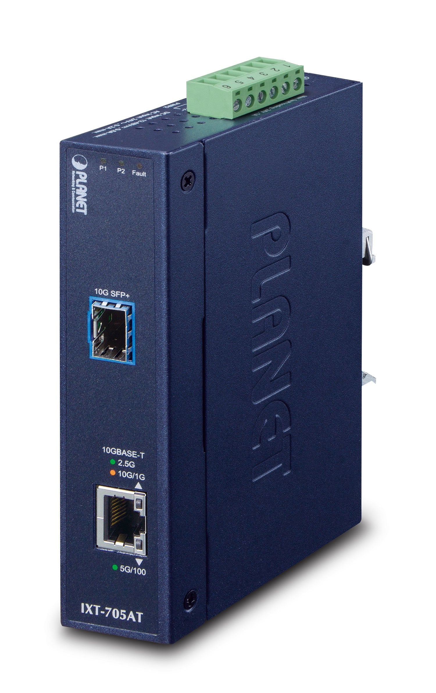 EAN 4711605283502 - PLANET IXT-705AT convertidor de medio 20000 Mbit/s Azul imagen 1