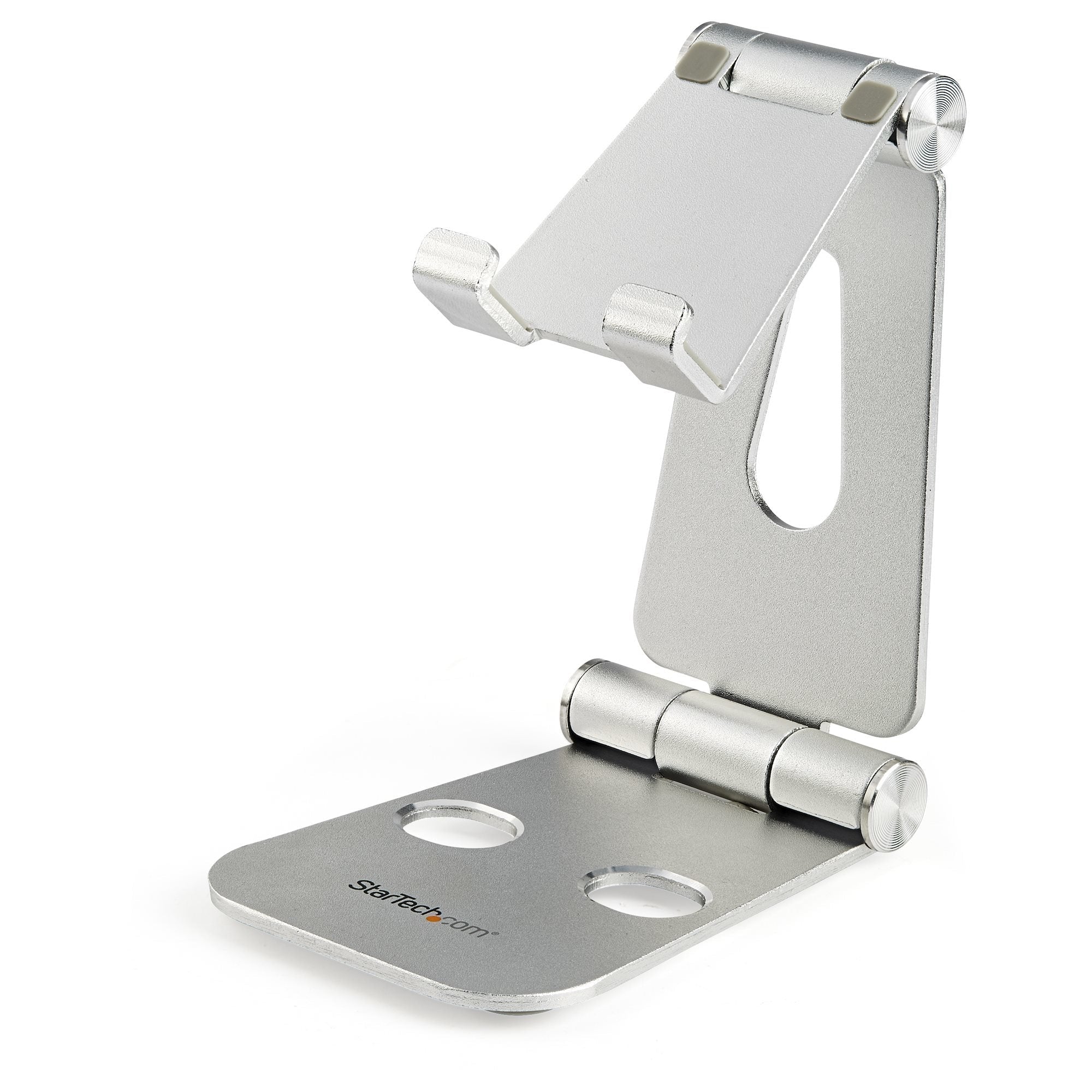 Startech.Com Base Para Movil Y Tablet - Aluminio - Plegable - Soporte Ajustable Para Tablet - Soporte Multidispositivo,3 Años