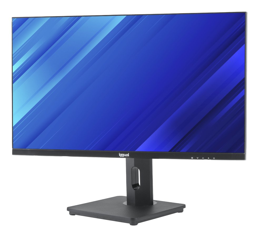 Monitor Iggual 27" Fhd Pivotante Ajustable Altura