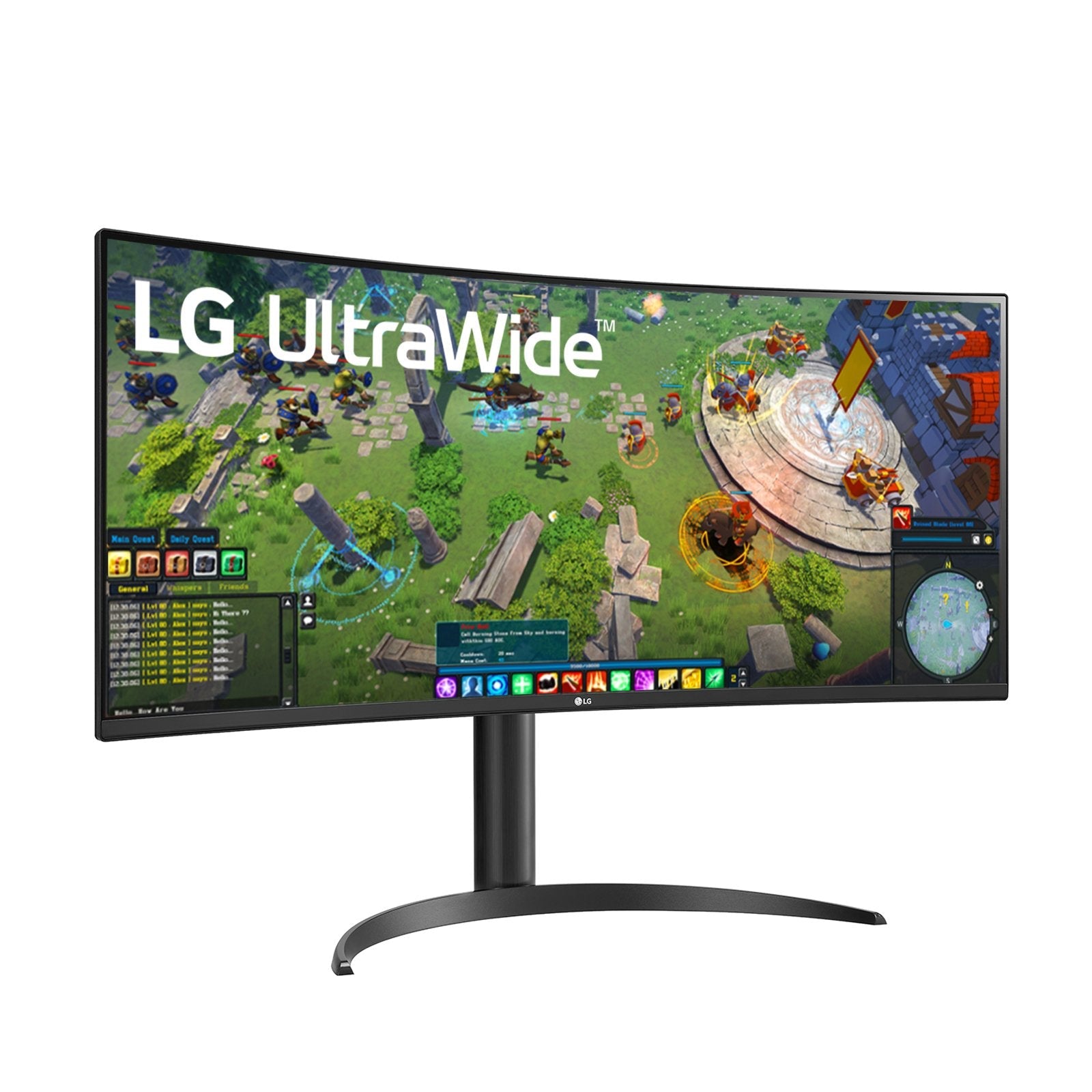 Monitor Gaming Ultrapanorámico Curvo Lg Ultragear 34wp65cp-B 34' Wqhd 1ms 160hz Va Multimedia Negro
