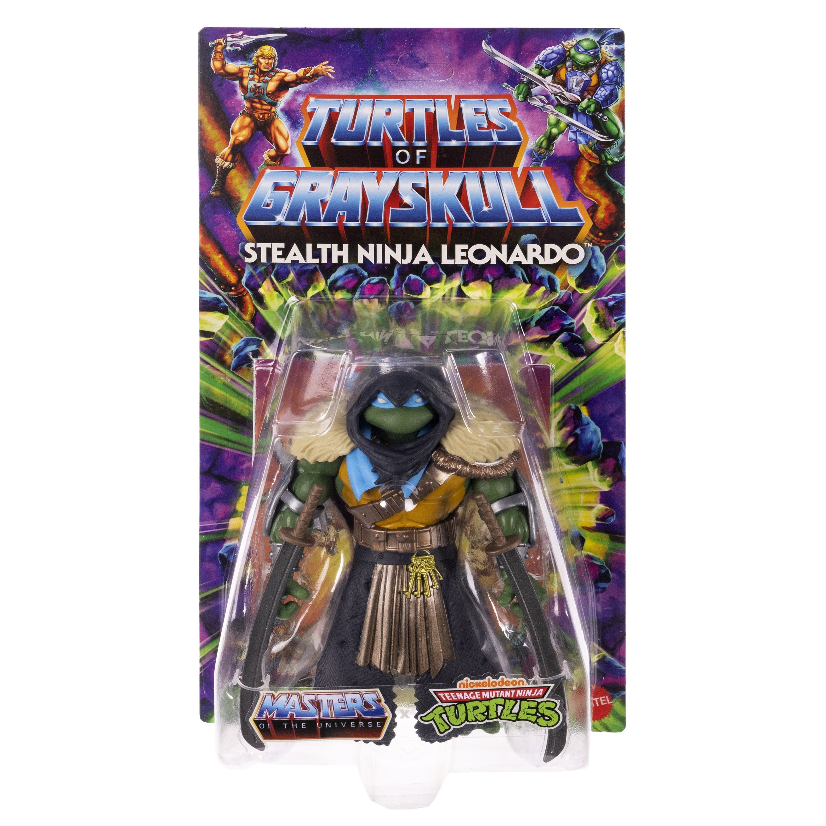 EAN 0194735190324 - Masters of the Universe Origins Turtles of Grayskull Stealth Ninja imagen 7
