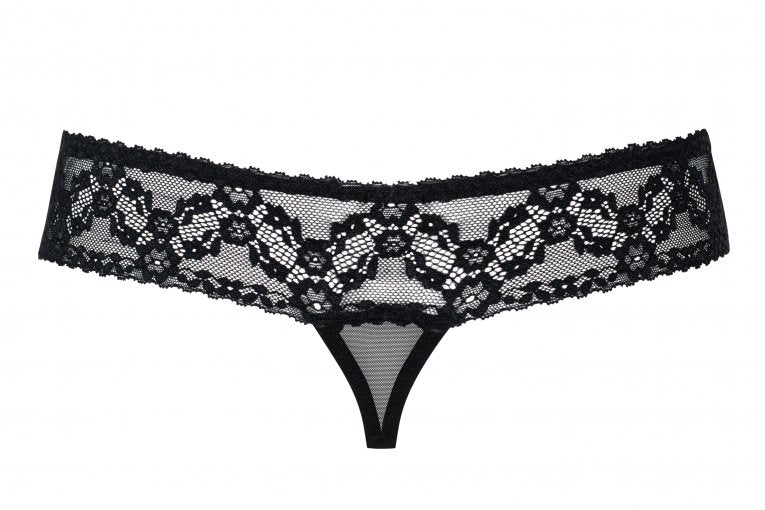Tanga De Hilo Obsessive 837-Thc-1 L/Xl Negro