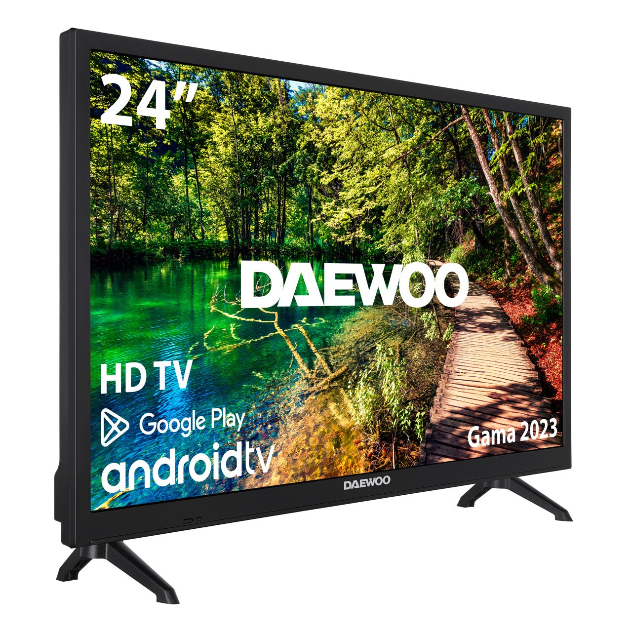 EAN 8698902058827 - Daewoo 24DM54HA1 Televisor 61 cm (24") HD Smart TV Wifi Negro imagen 2