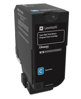 Toner Original Lexmark Alto Rendimiento Cian Lccp, Lrp Para Lexmark Cs725de, Cs725dte