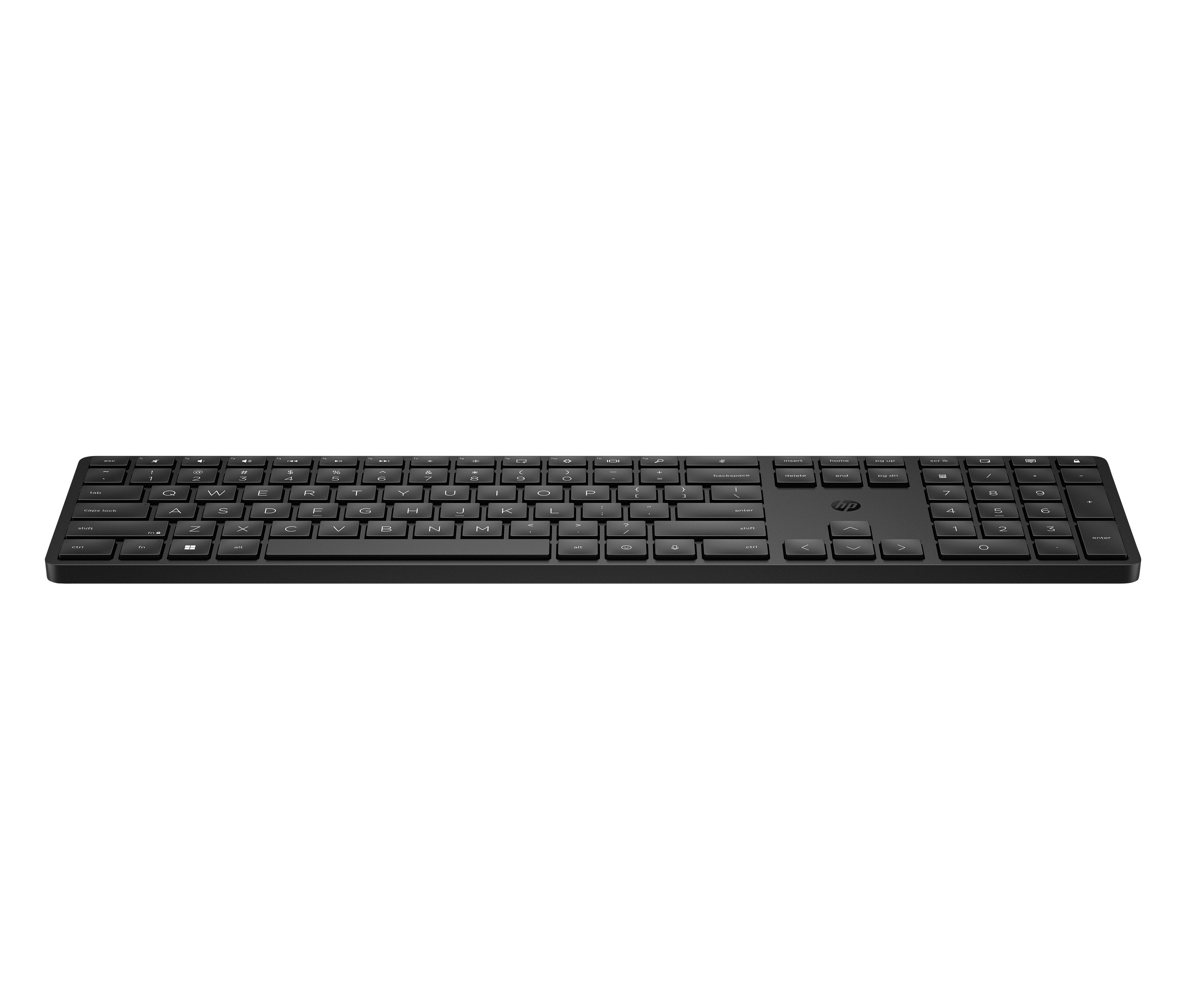 Teclado Inalámbrico Programable Hp 450 Negro, Diseño De 4r184aa#Abd