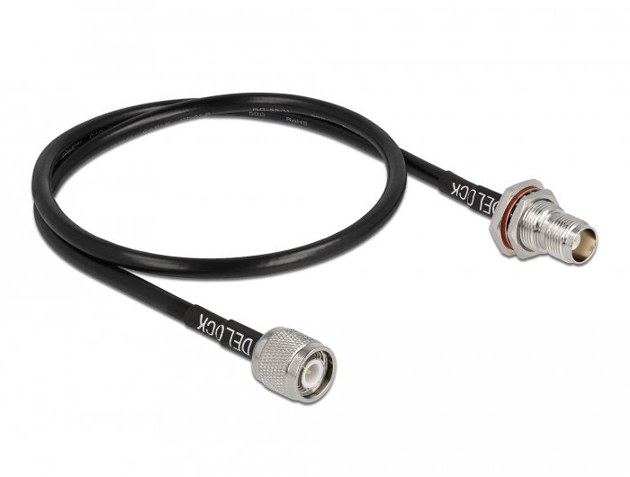 Delock Cable De Antena Tnc Macho A Tnc Hembra Rg-58 60 Cm