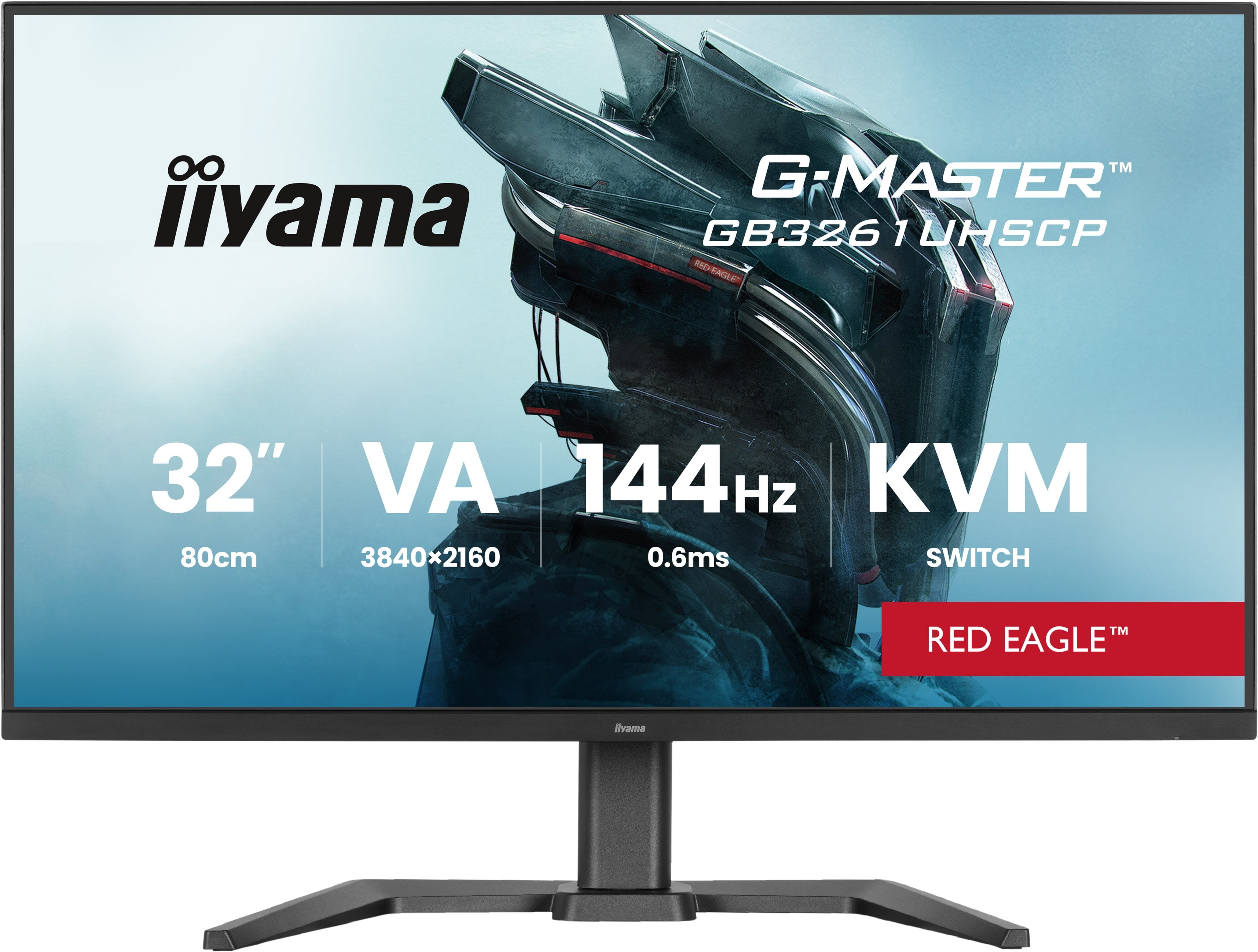 EAN 4948570126286 - iiyama G-MASTER GB3261UHSCP-B1 pantalla para PC 80 cm (31.5") 3840 x 2160 Pixeles 4K Ultra HD LED Negro imagen 1