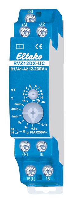 Rvz12dx-Uc Relé Temporizado 1we (V) Libre De Potencial 10a 23001202