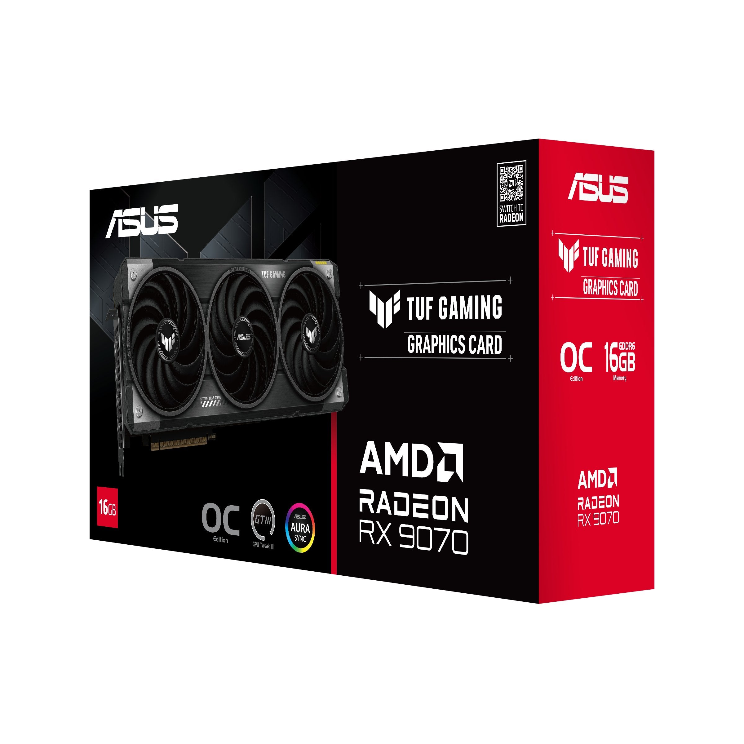 EAN 4711387829523 - ASUS TUF Gaming TUF-RX9070-O16G-GAMING AMD Radeon RX 9070 16 GB GDDR6 imagen 13