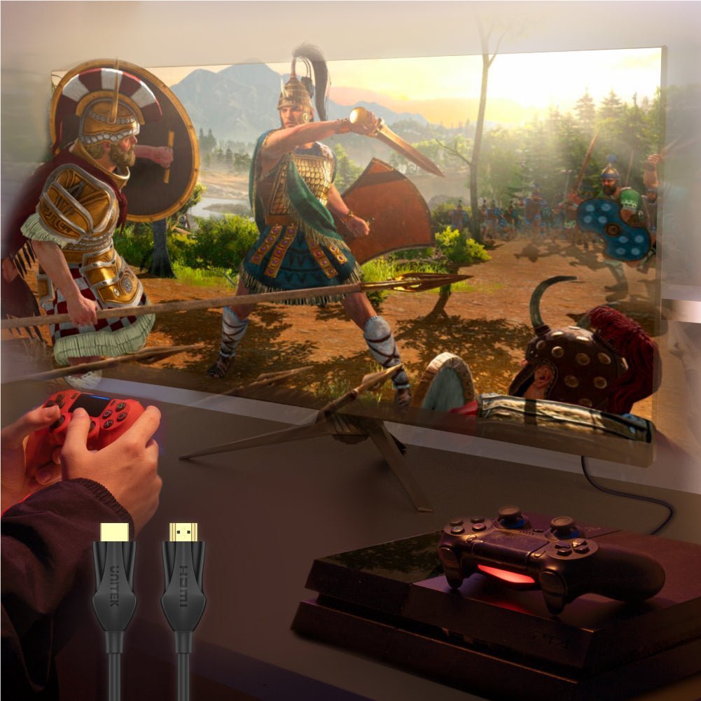 Cable Unitek Hdmi 2.0 4k60hz, Plano,3m, C11063bk-3m