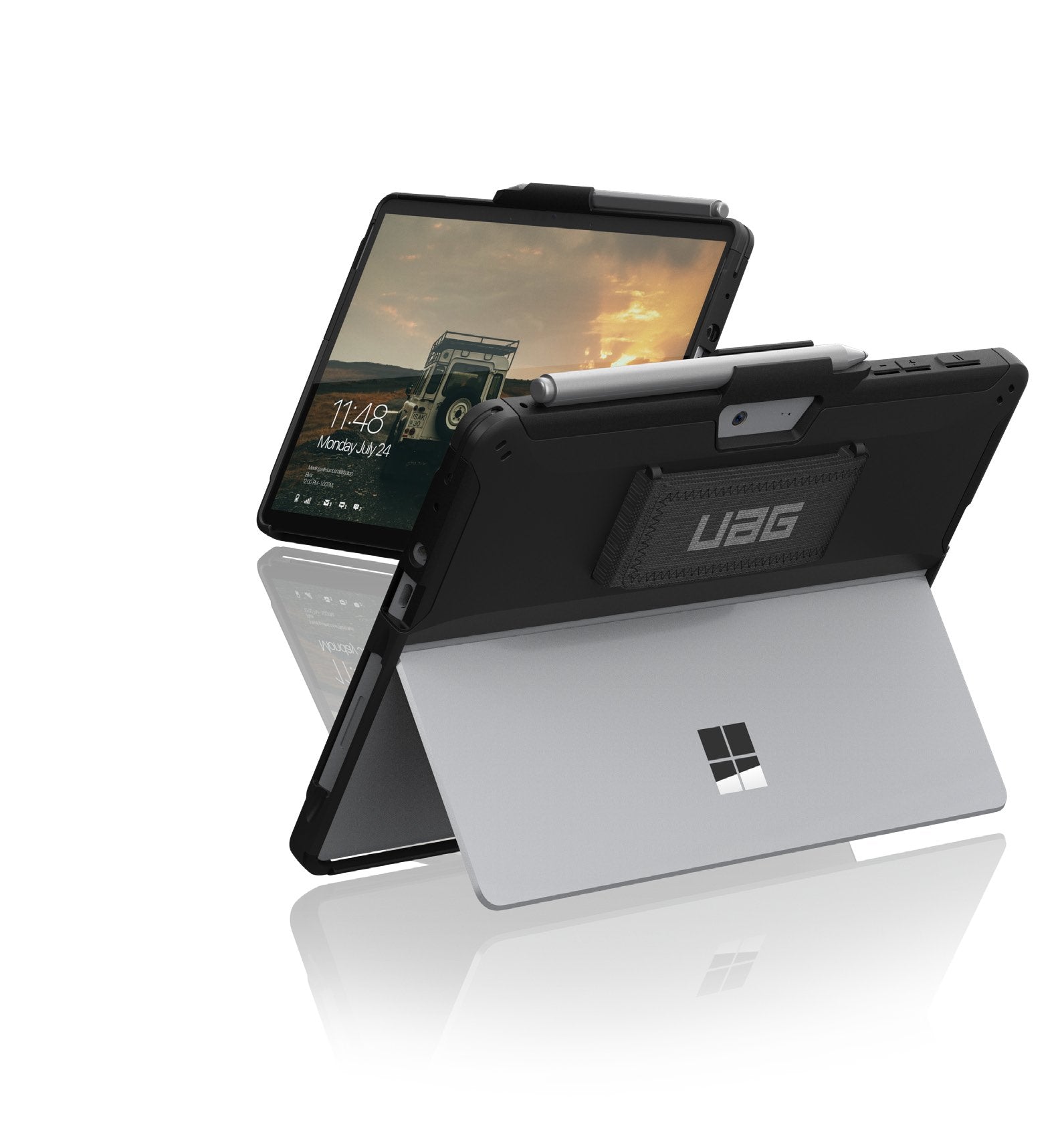 Uag Case Microsoft Surface Go 1/2 Scout W Hs- Negro
