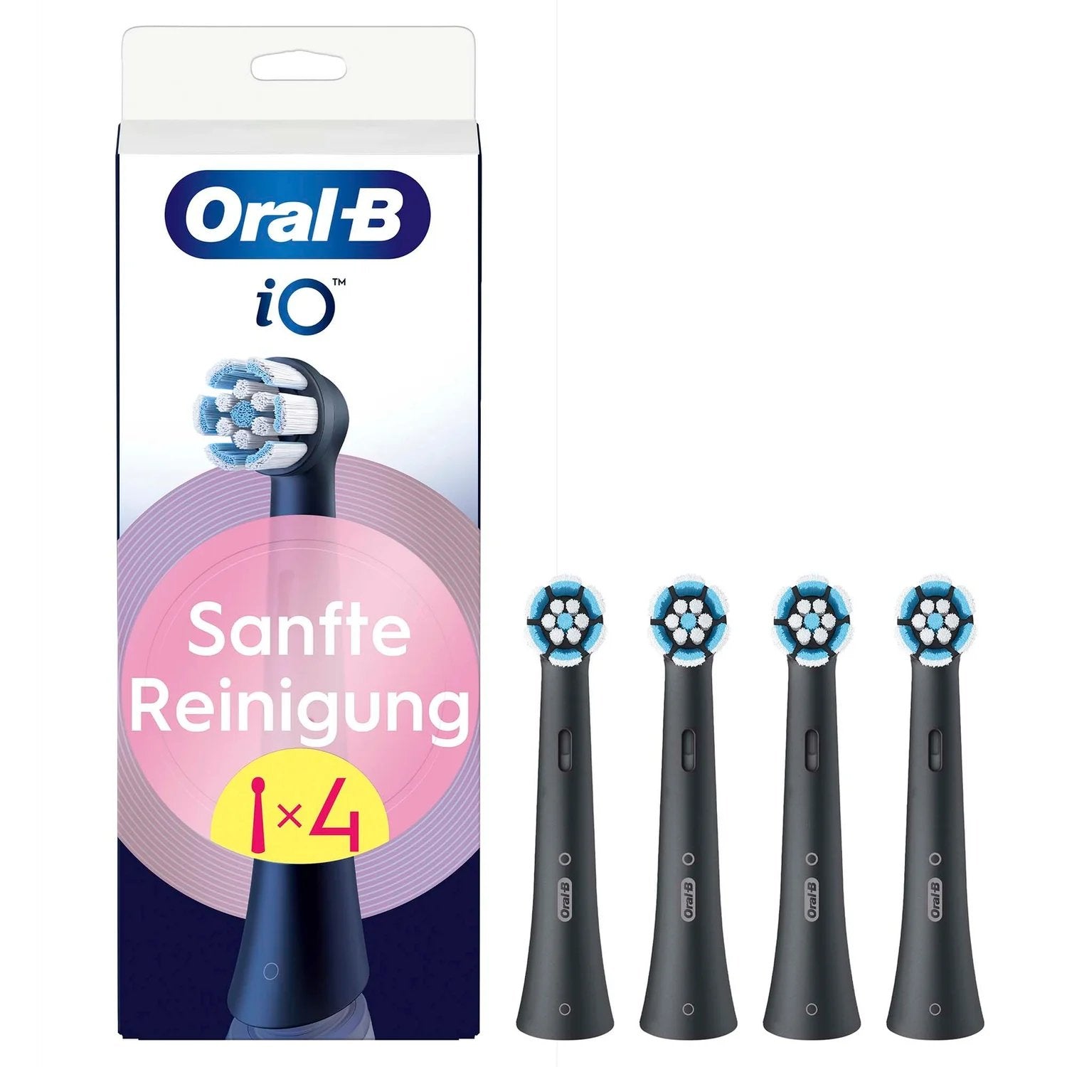 EAN 8700216194631 - Oral-B 194631 cepillo de cabello 4 pieza(s) Negro imagen 1