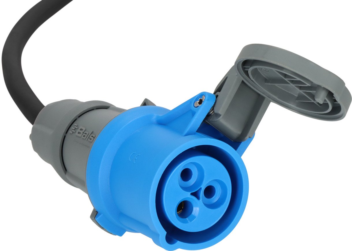 EAN 4007123686681 - Brennenstuhl 1132910100 base múltiple 25 m Exterior Negro, Azul imagen 2