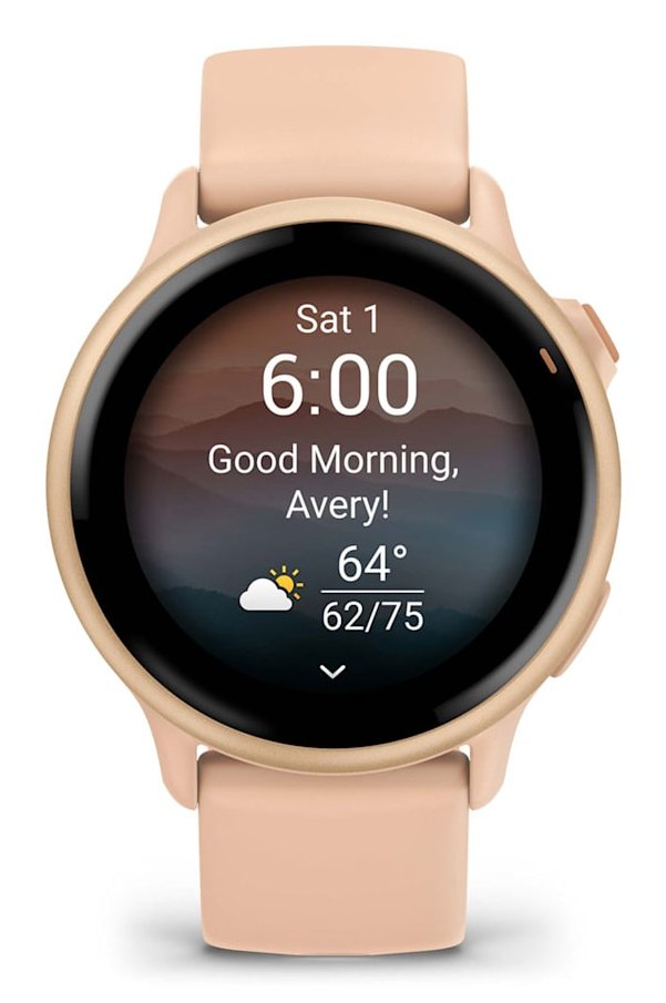 EAN 0753759342838 - Garmin vívoactive 6 3,05 cm (1.2") AMOLED 42 mm Digital 390 x 390 Pixeles Pantalla táctil Rosa Wifi GPS ( imagen 4