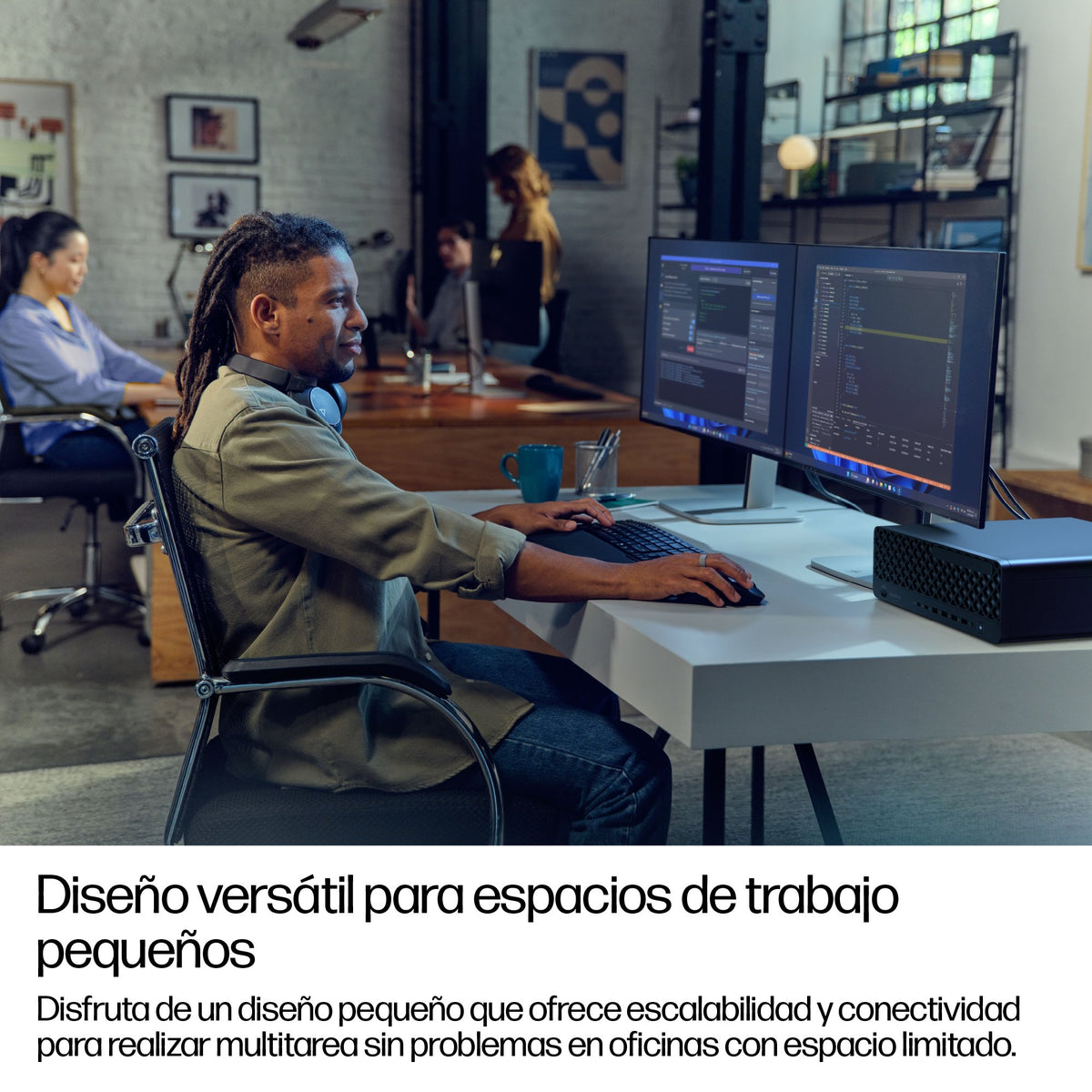 EAN 0826581478409 - HP DR9Q2ET PCs/estación de trabajo Intel Core Ultra 5 235 32 GB DDR5-SDRAM 1 TB SSD Windows 11 Pro SFF PC imagen 10