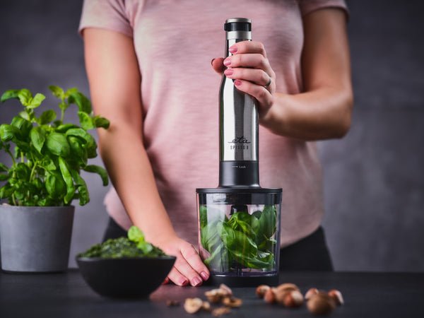 EAN 8590393366651 - Eta 321590000 licuadora 0,6 L Batidora de inmersión 1200 W Negro, Acero satinado imagen 11