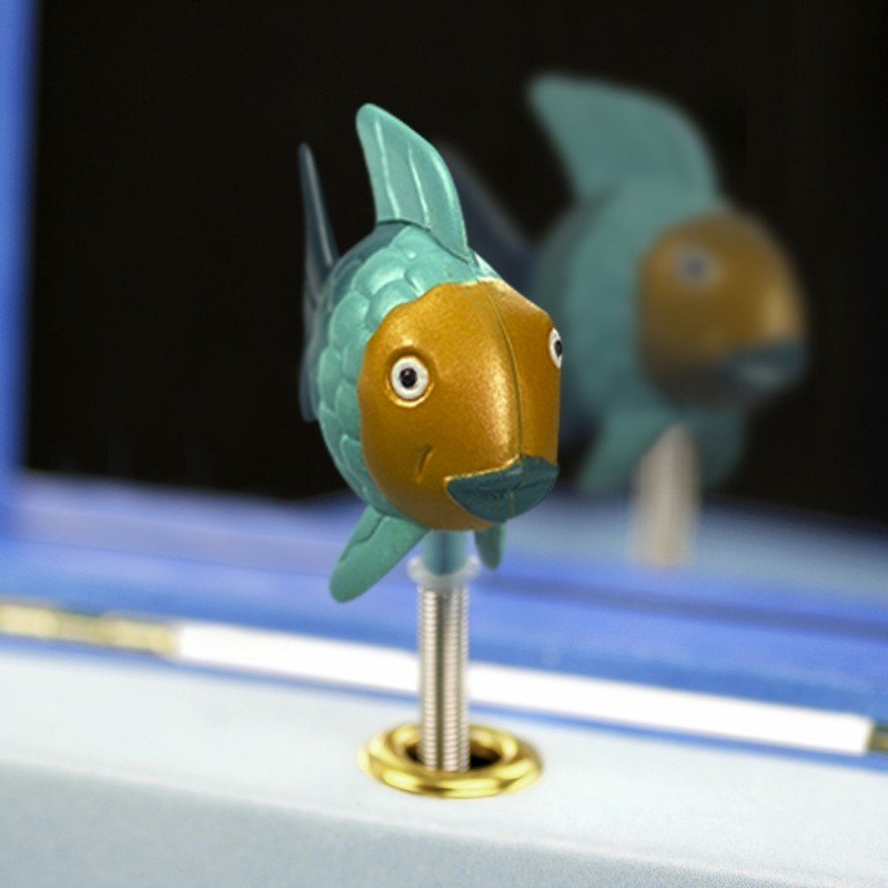 Trousselier Jewellery Music Box Rainbow Fish, Night Glow