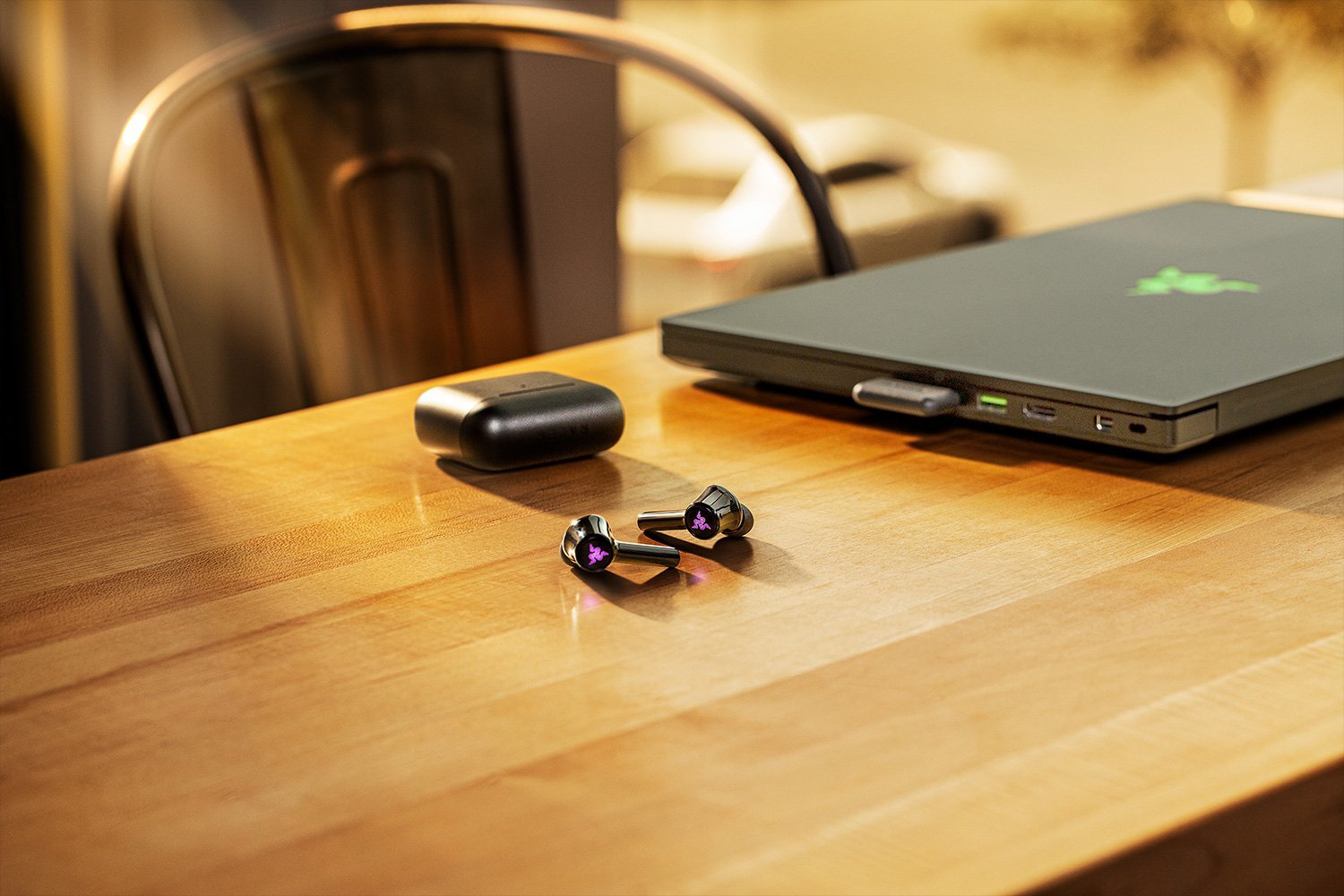 Auriculares Razer Hammerhead Hyperspeed Inalámbrico Bluetooth Negro