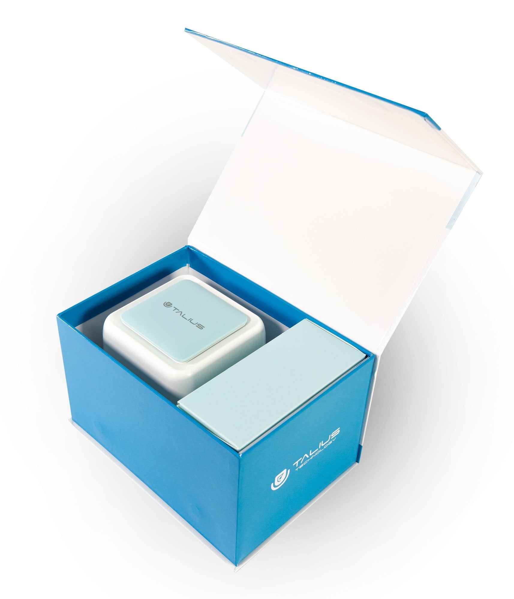 Talius Sistema Wifi Mesh Ac 1200 Gigalan Dual Band - Sensor Tactil - 1x Lan, 1x Wan - Color Blanco/Azul