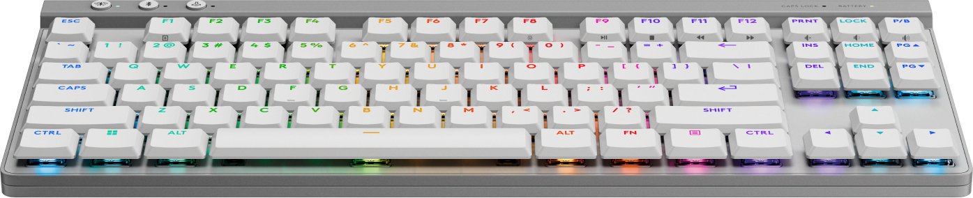 EAN 5099206120013 - Logitech G 920-012547 teclado Juego RF Wireless + Bluetooth AZERTY Francés Blanco imagen 4