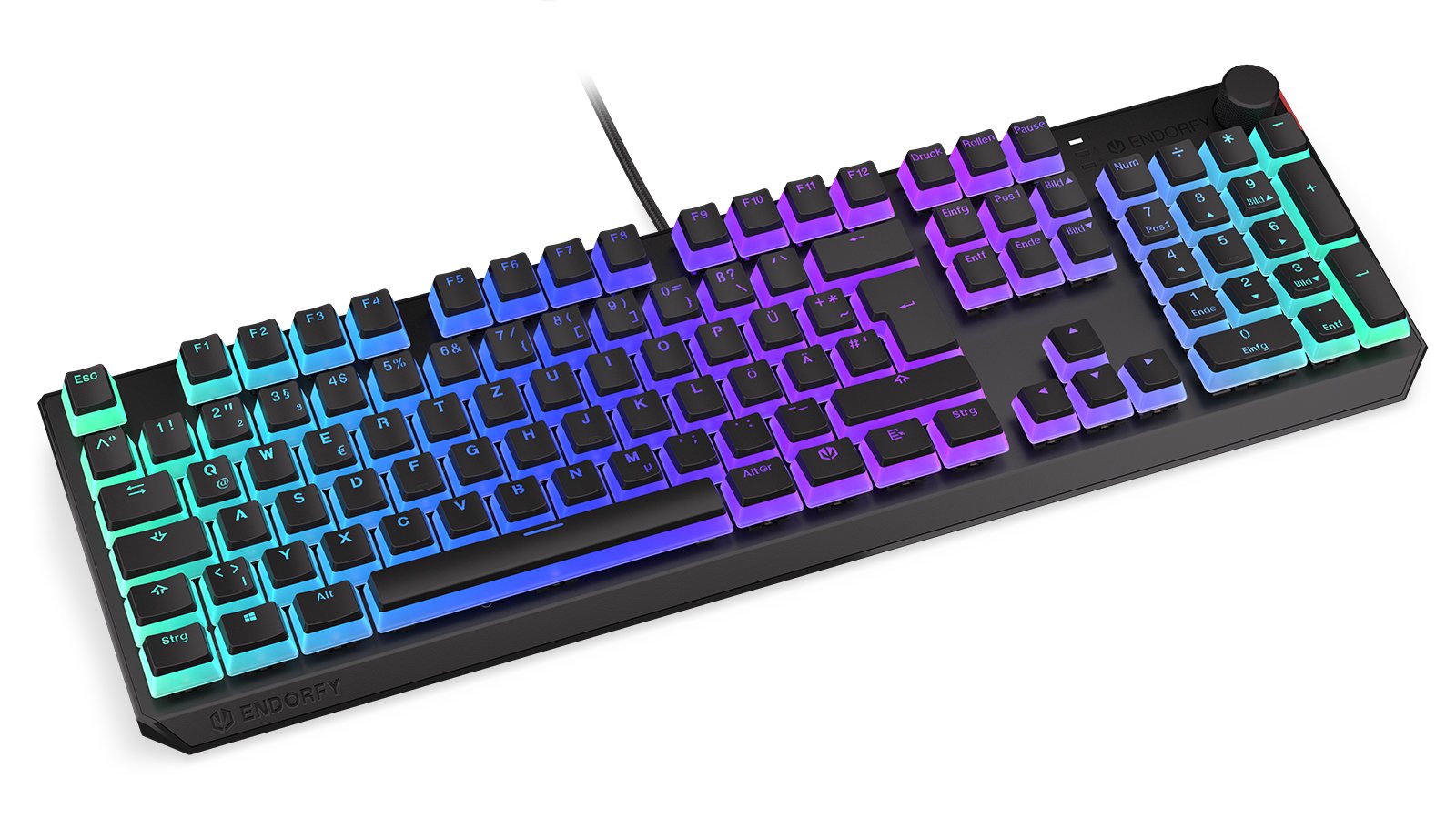 EAN 5903018666792 - ENDORFY Thock teclado Juego USB QWERTZ Alemán Negro imagen 3