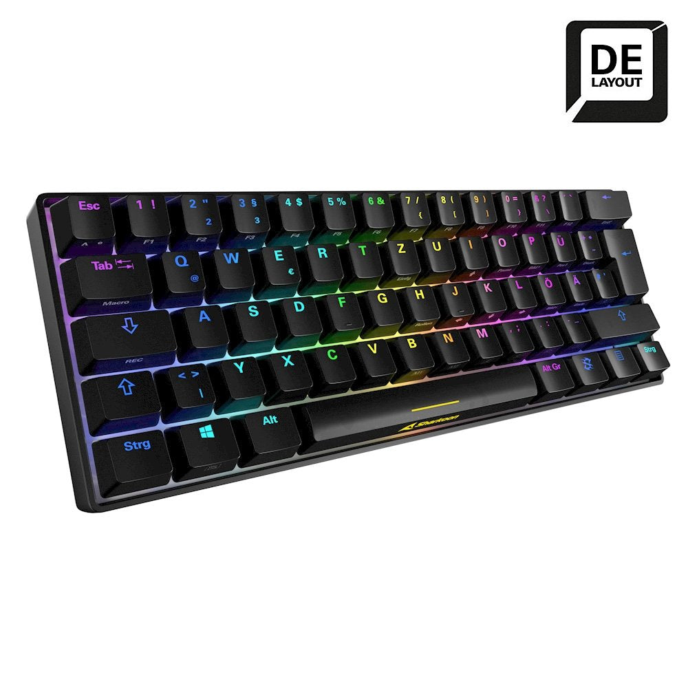 EAN 4044951033768 - Sharkoon SKILLER SGK50 S4 teclado Juego USB QWERTZ Alemán Negro imagen 3