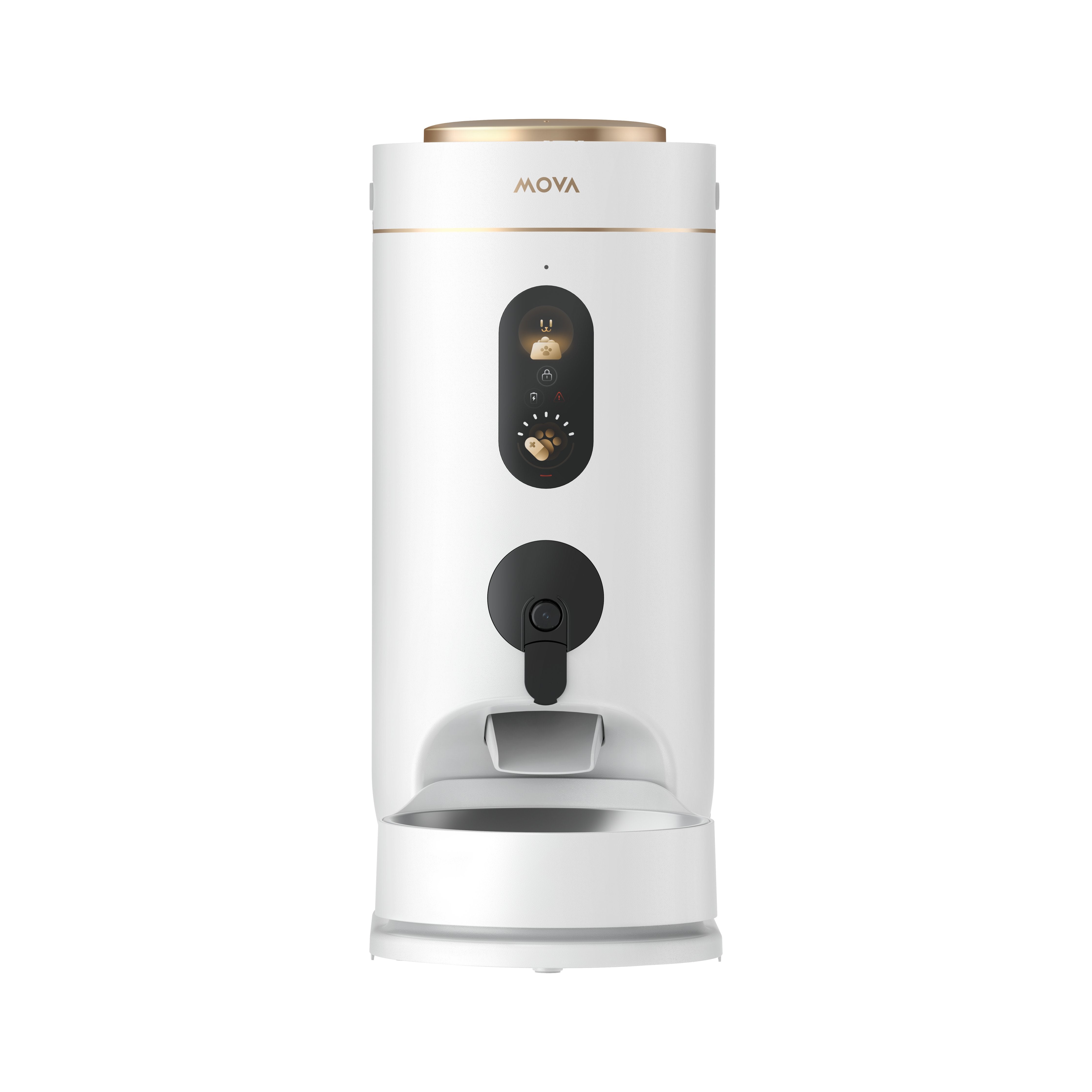 Comedero Automático Para Mascotas Mova Nutripal 10 Ultra Smart, Blanco