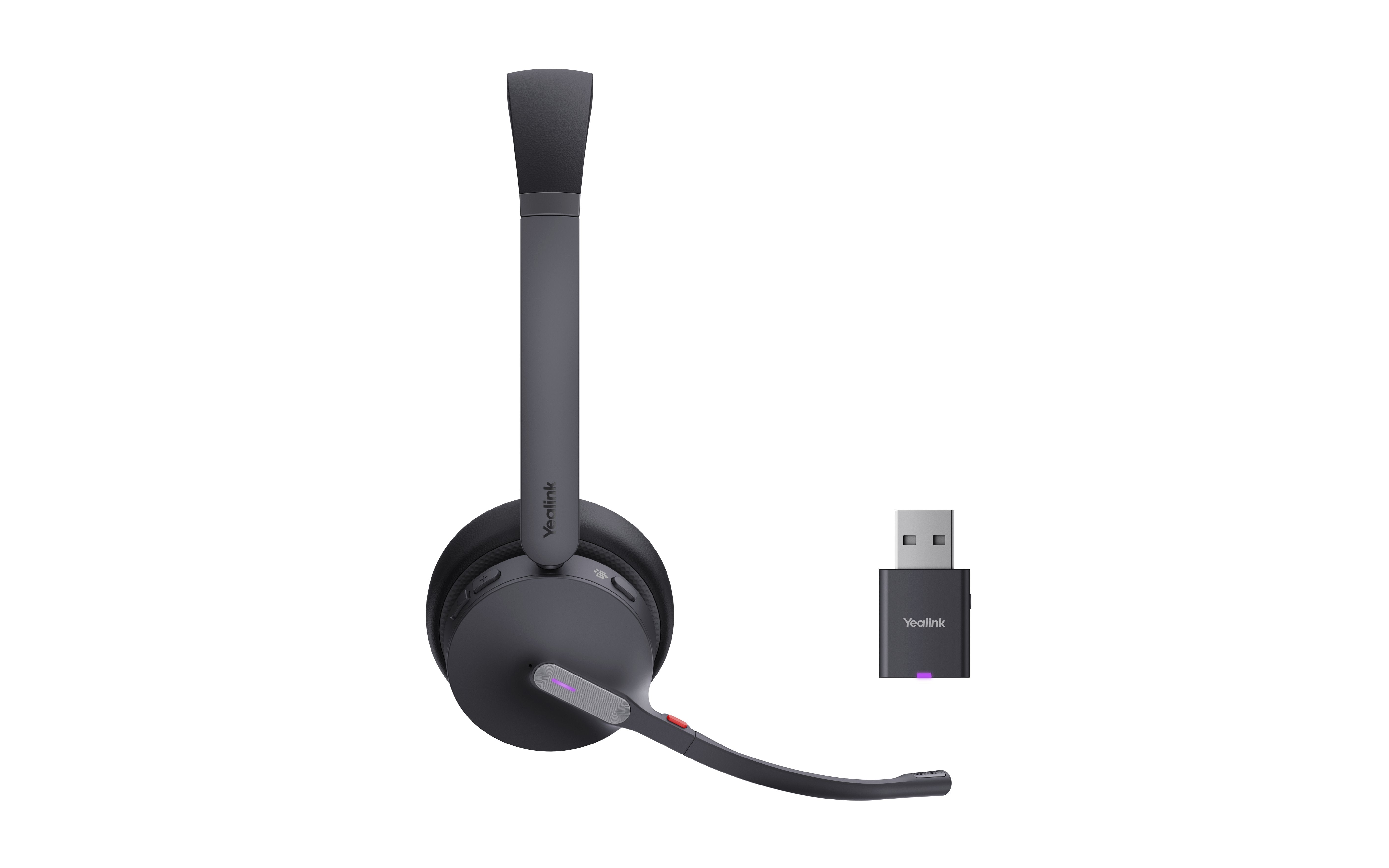 Auriculares Yealink Wh64 Hybrid Dual Teams, Negros, Variante Teams, Modos Dect Y Bluetooth Wh64 Hybrid Dual Teams