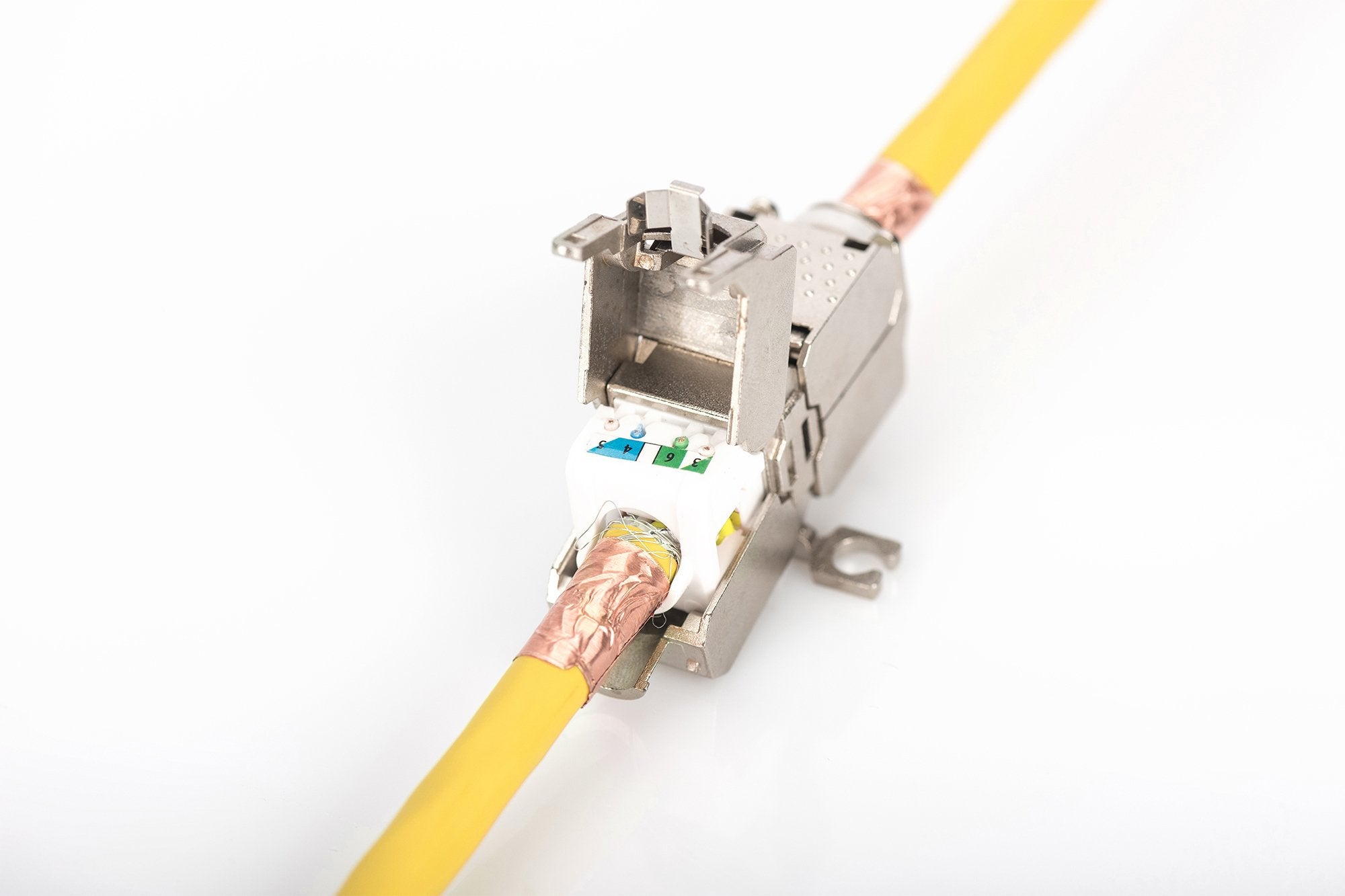 EAN 4016032462972 - Digitus DK-1744-A-VH-10-P cable de red Amarillo Cat7a S/FTP (S-STP) imagen 2